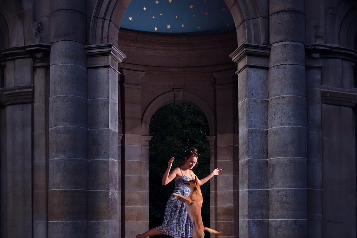 Fotoshoot "Dance among the stars" met Olive